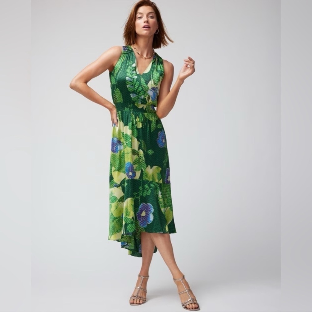 White House Black Market High Low Sundress